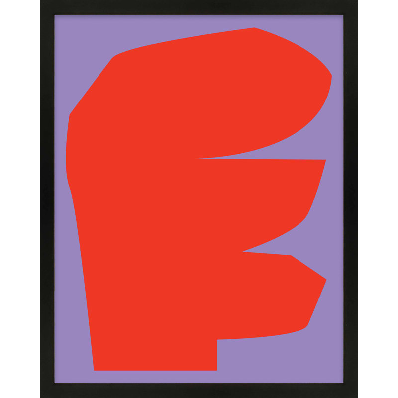 Module Minimalism 4 Print by Michael Kempen, 20"H x 16"W x 1.25"D, Black Framed