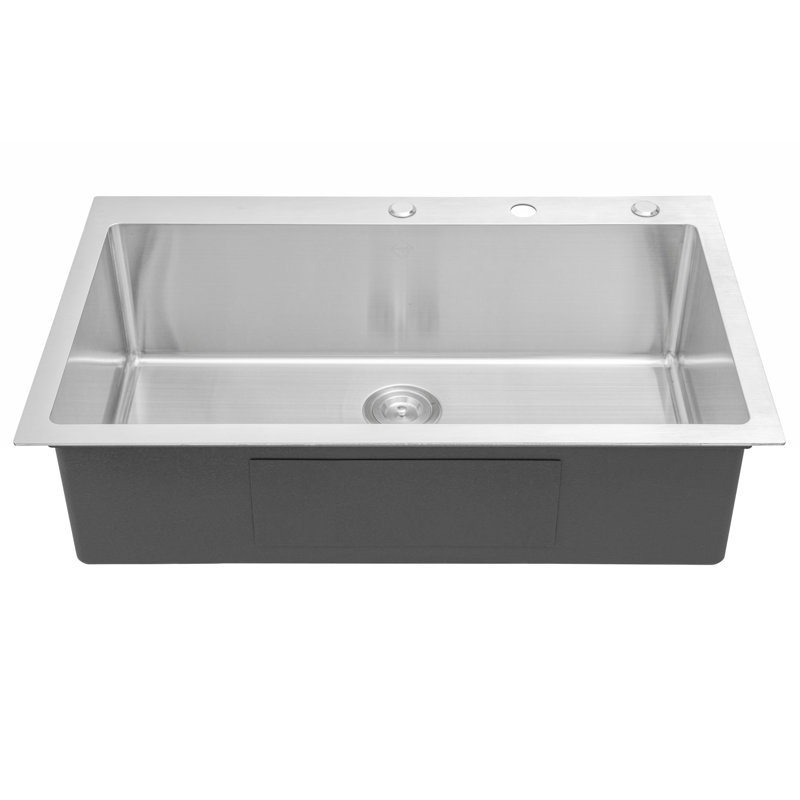36'' L Single Bowl Stainless Steel Kitchen Sink