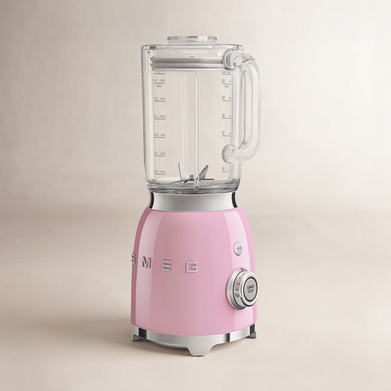 SMEG 50's Retro Style Countertop Blender, Pink
