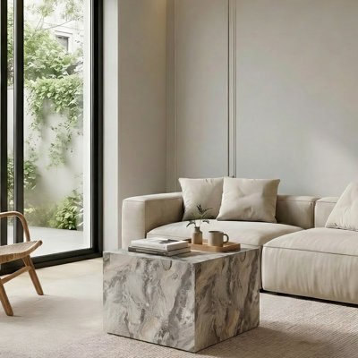Modern style cube design Coffee Table for living room，bedroom and study