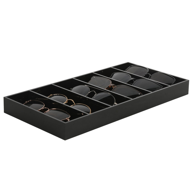 Black Sunglasses Jewellery Organiser Tray