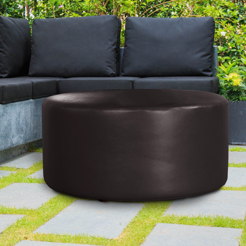 Averey Outdoor Patio Chair Cover, PVC, Black
