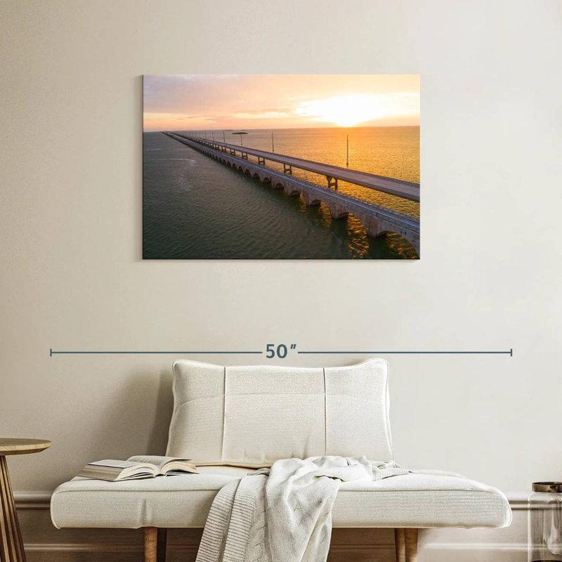 Lilie Overseas Highway Bridge, 24" H x 36" W