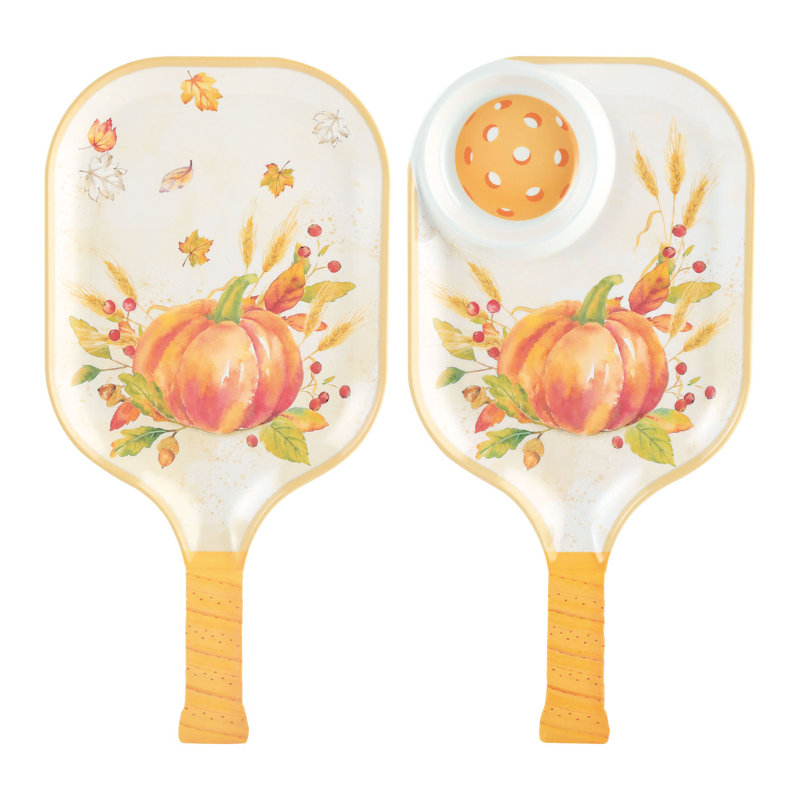 15 3/4" Pickleball Paddle Tray S2, Pumpkin