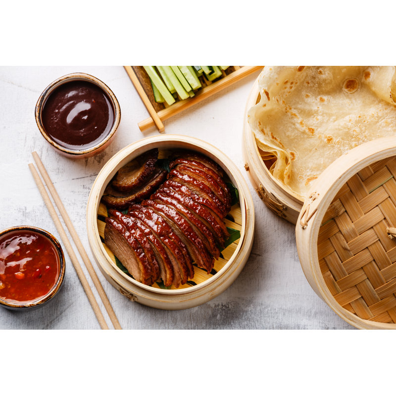 Sliced Peking Duck - Wrapped Canvas Print, 51cm H x 76cm W x 3.8cm D