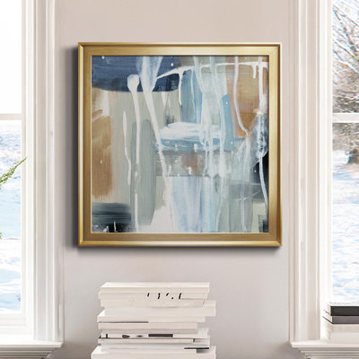 Weather II - Peinture sur toile encadrée