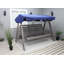 Youngs 3 Person Pine Porch Swing with Canopy-1678940622-1678940619