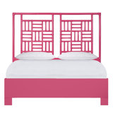 Finn Queen Bed, Pool Blue