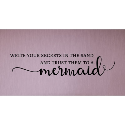 Text & Numbers Wall Decal