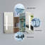 36'' W 24'' H Surface Framed Medicine Cabinet Mirror 2 Adjustable