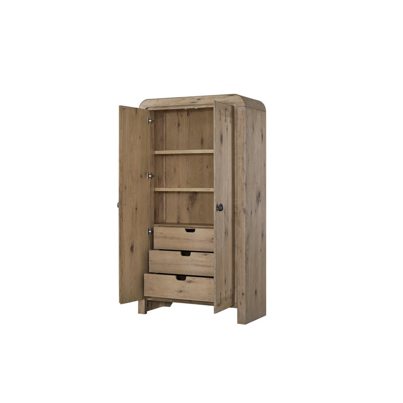 Armoire en chêne noueux anglais