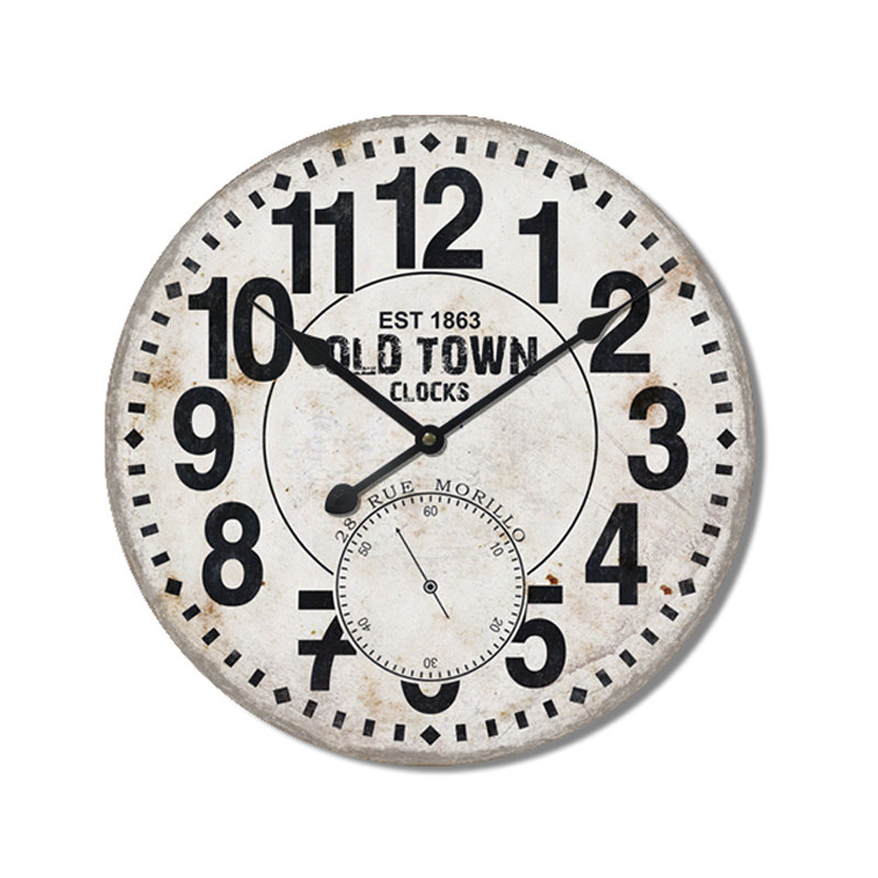 Cannonade MDF Wall Clock
