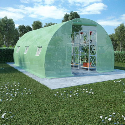 Winslet 118.1' W x 118.1' D Hobby Greenhouse