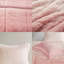 Édredon Blush - très grand / très grand, fourrure à poils longs ombrée, ombre en fausse fourrure très chaude et douce, chaud, lavable à la machine