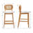 Azarah Solid Wood 25.5'' Counter Stool-1246291989-1246291990