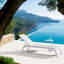 Chaise longue inclinable de 81 po Louisville-1172648230