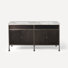 Meuble-lavabo double autoportant 60 po Mackey