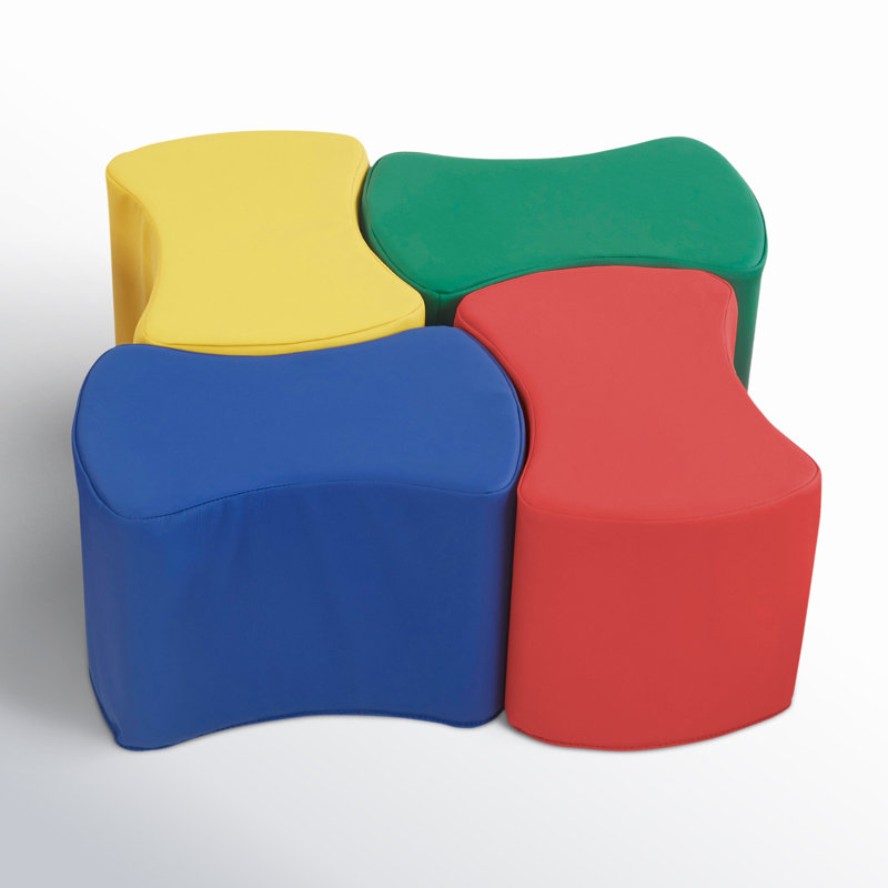 SoftScape Butterfly Seating, Assorted, 12" H x 12" W x 17.75" D