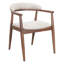 Chaise de salle à manger rembourrée Modern