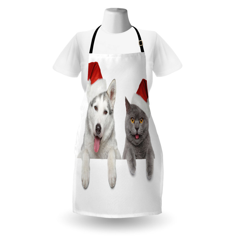 Christmas No Pattern Bib Apron