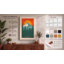 Mountain at Sunrise Mid-Century - Wrapped Canvas-131761846-131761856