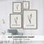 Impression florale vintage encadrée CLxxxiv - bois massif-365068876
