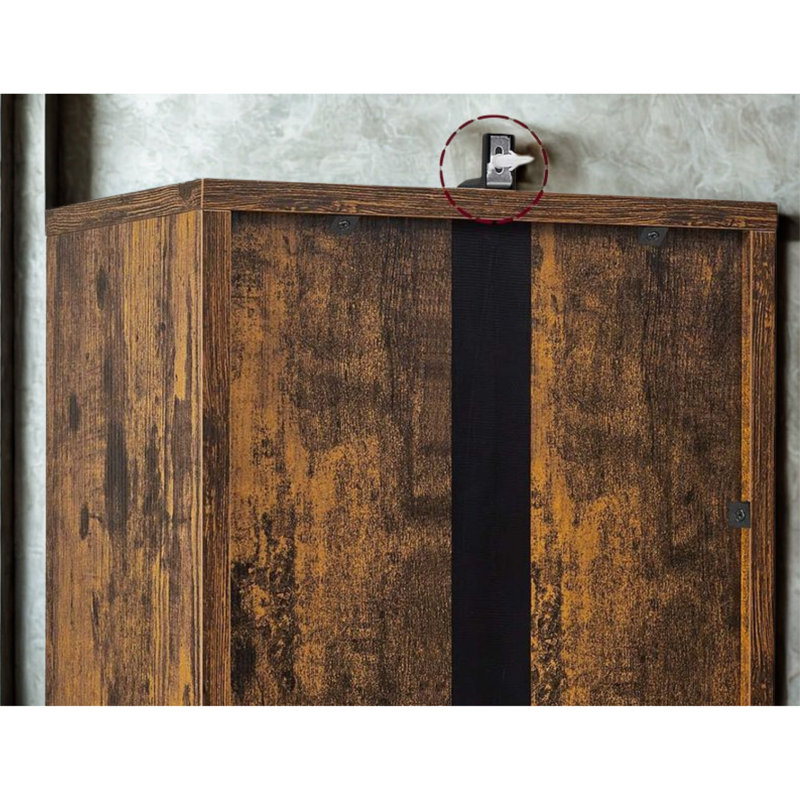 Taton 175 cm H Bookcase, 175 cm H x 31.8 cm W x 24 cm D x
