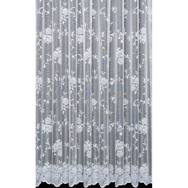 Albertina Polyester Sheer Curtain Single Panel