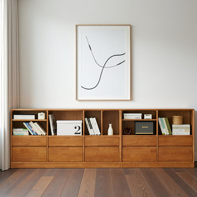 Vella Solid Wood Multi-Drawer Storage Cabinet