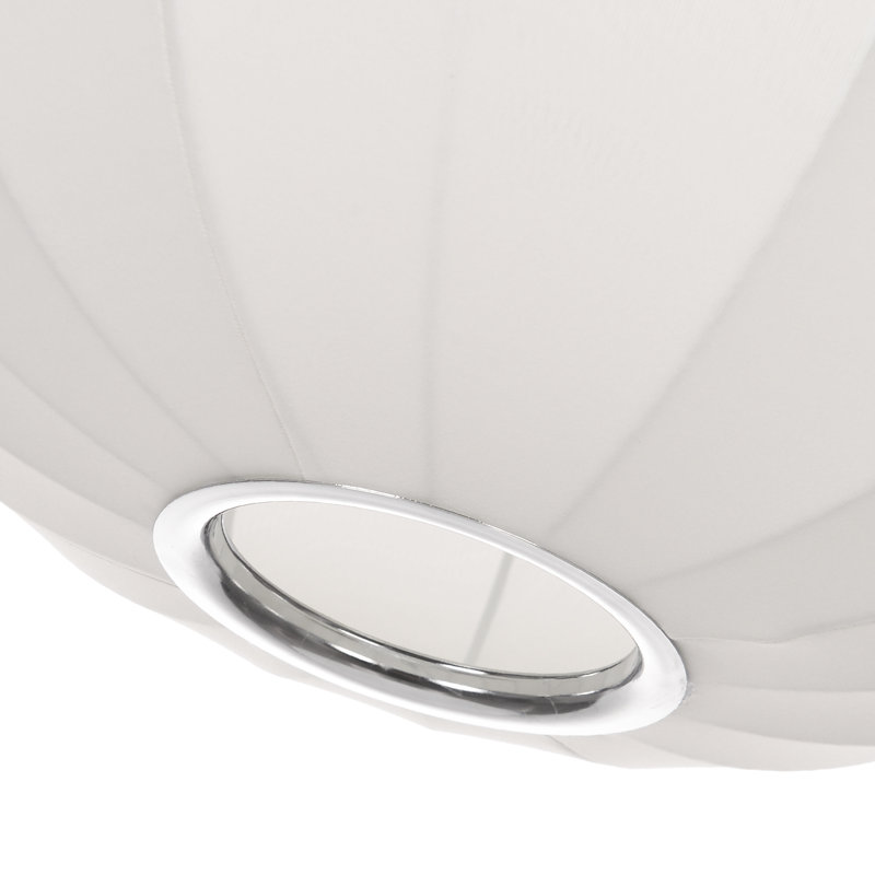 Luminaire suspendu lanterne 1 lumière, H 8,66 po x l 15,74 po x P 15,74 po