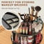 Organisateur de maquillage rotatif, organisateur de soins de la peau rotatif à 7 couches réglables, organisateur de cosmétiques avec plateau de parfum pour porte-pinceaux, carrousel de rangement multifonctionnel pour comptoir de salle de bain-1901997029