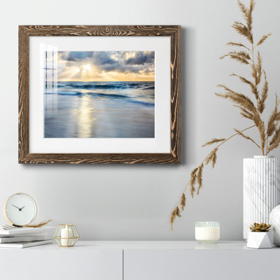 Cloudscape Shore - Photographie avec cadre photo