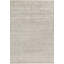 Wool Moroccan Area Rug in Light Gray/Silver