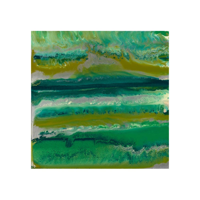Trifle III par Danielle Davis - Peinture, Extérieur, H 36 po x l 36 po x P 1,5 po