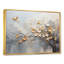 Art mural beige au Japon et arbre doré - formes abstraites-96320668-96320667