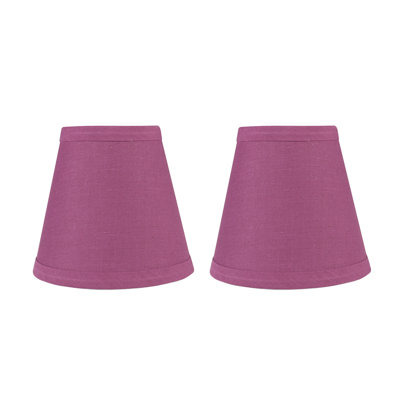 4.5'' H Cotton Empire Candelabra Shade