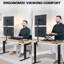 Dual Vertical Monitor Desk Mount