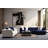 Stylish Corner Sofa with Beech Wood Frame, Night Blue Fabric, 118.1 x 73.2 x 29.5 inches | 100% Polyester Upholstery, Soft Foam & Feather Cushions | Includes Pillows, Perfect for Modern Living Rooms-953882876