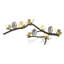 Butterfly Ginkgo 5.5" Candleholders