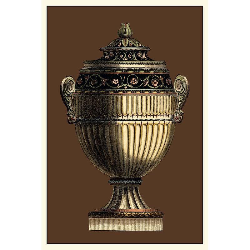 Imperial Urns I by Vision Studio - Wrapped Canvas Print, 122cm H x 81cm W x 3.8cm D