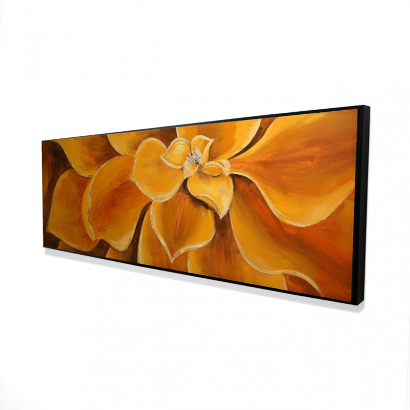 " Orange Flower Closeup "
