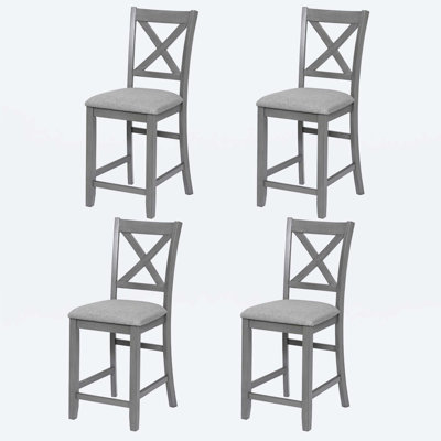 Counter Height Chairs Set For 4 by Rosalind Wheeler