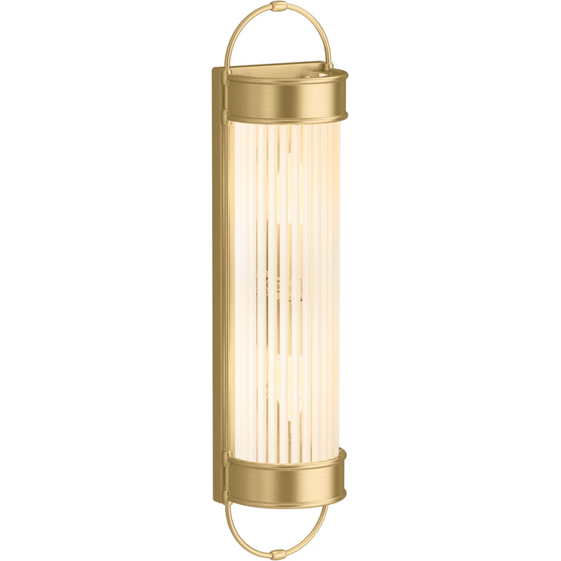 Terret 21" 2 - Light Bath Bar, Brushed Moderne Brass