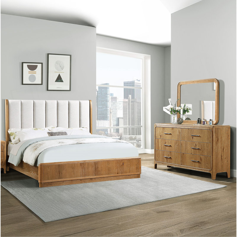 Commode et commode en bois naturel 1Pc