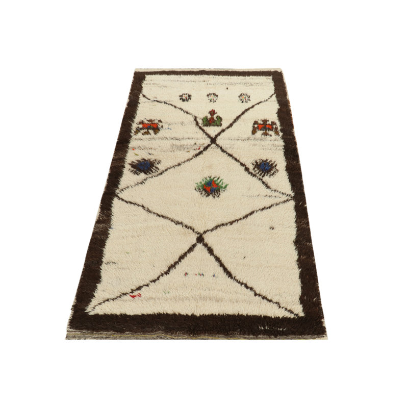 One-of-a-Kind Rectangle 3'11" X 7'8" Area Rug