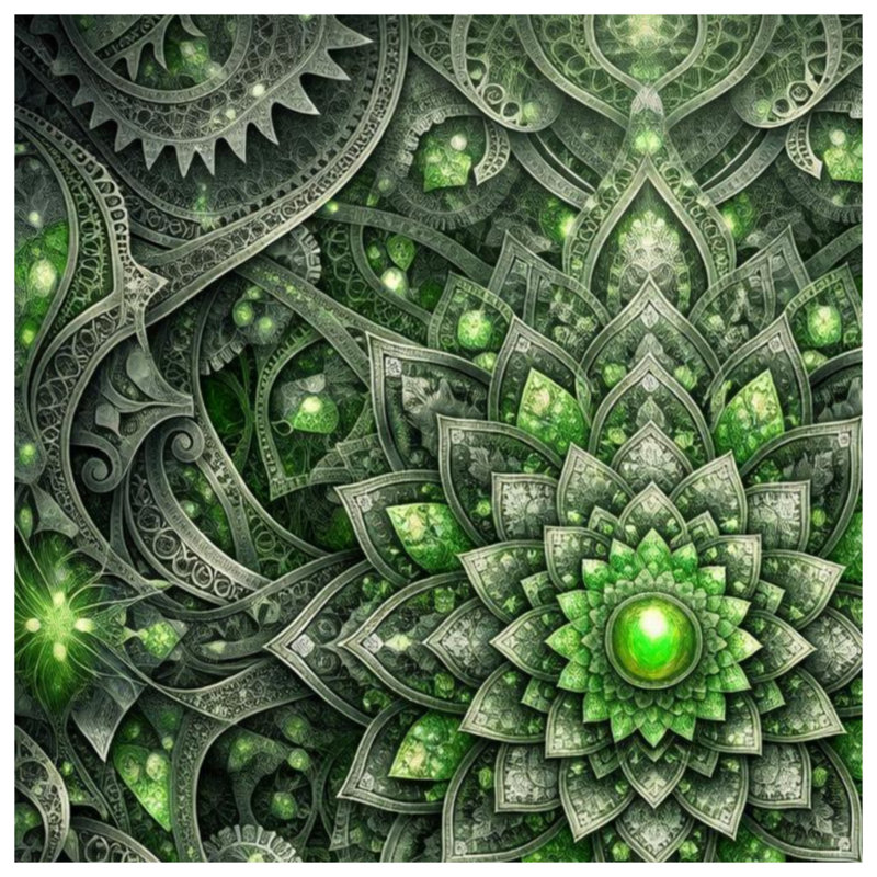 Couvertures de mandala complexes, 50in W x 60in H