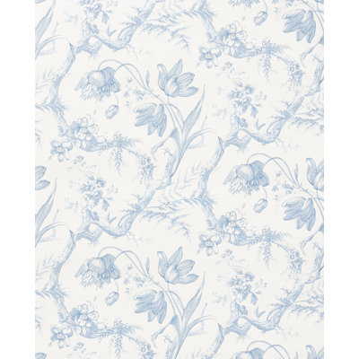 Papier peint Toile De Fleurs