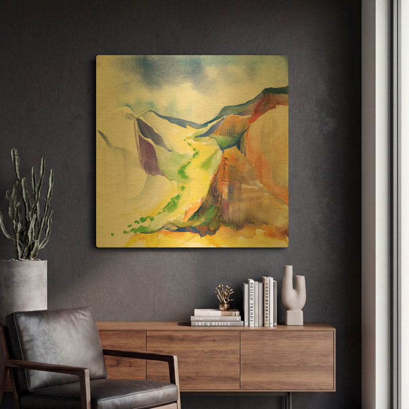 " Verdant Valley ", 36"x36"