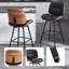 Tabourets de comptoir pivotants modernes en similicuir-1482886590