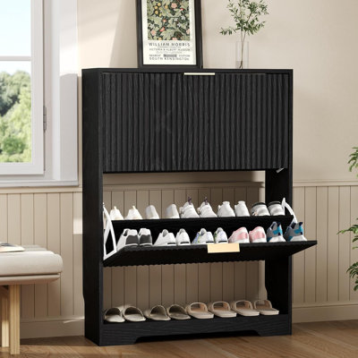 20 Pair Shoe Storage Cabinet
